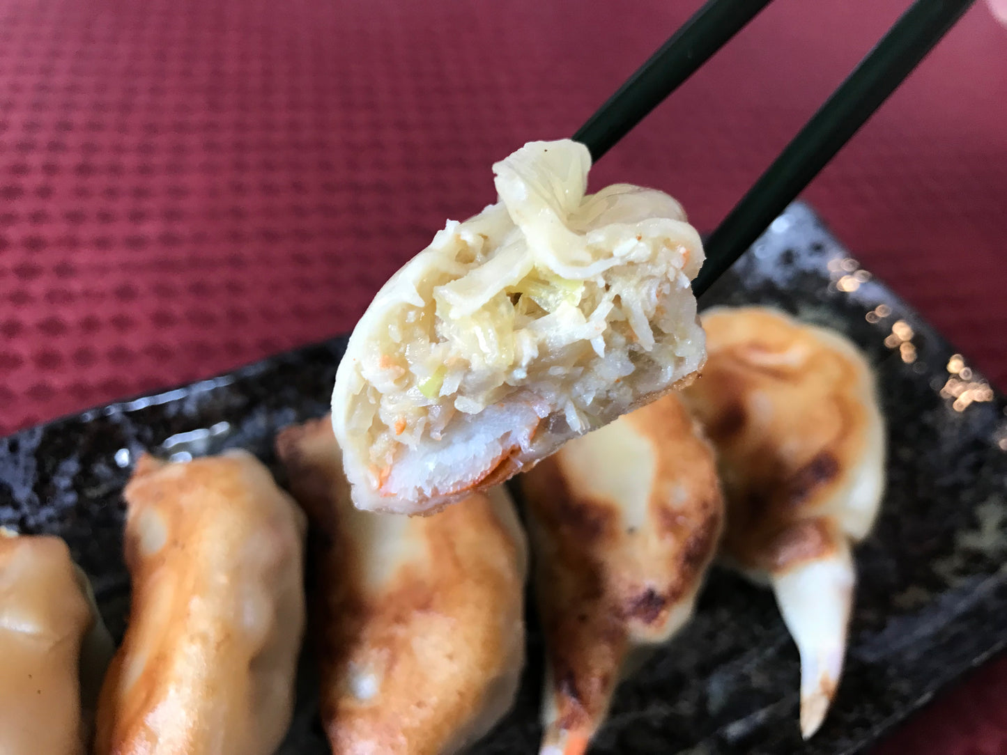 かに餃子(オオズワイガニ(オス)使用)