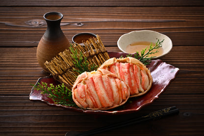 日本海産ズワイガニ（オス） 甲羅盛　2個セット