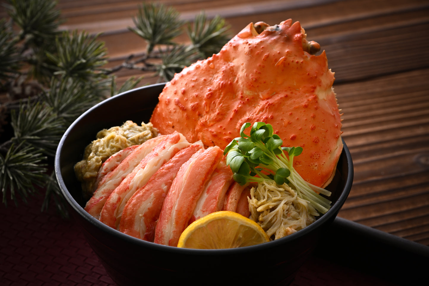 日本海産ズワイガニ甲羅盛 夫婦セット (オス：１個／メス：２個）合計３個