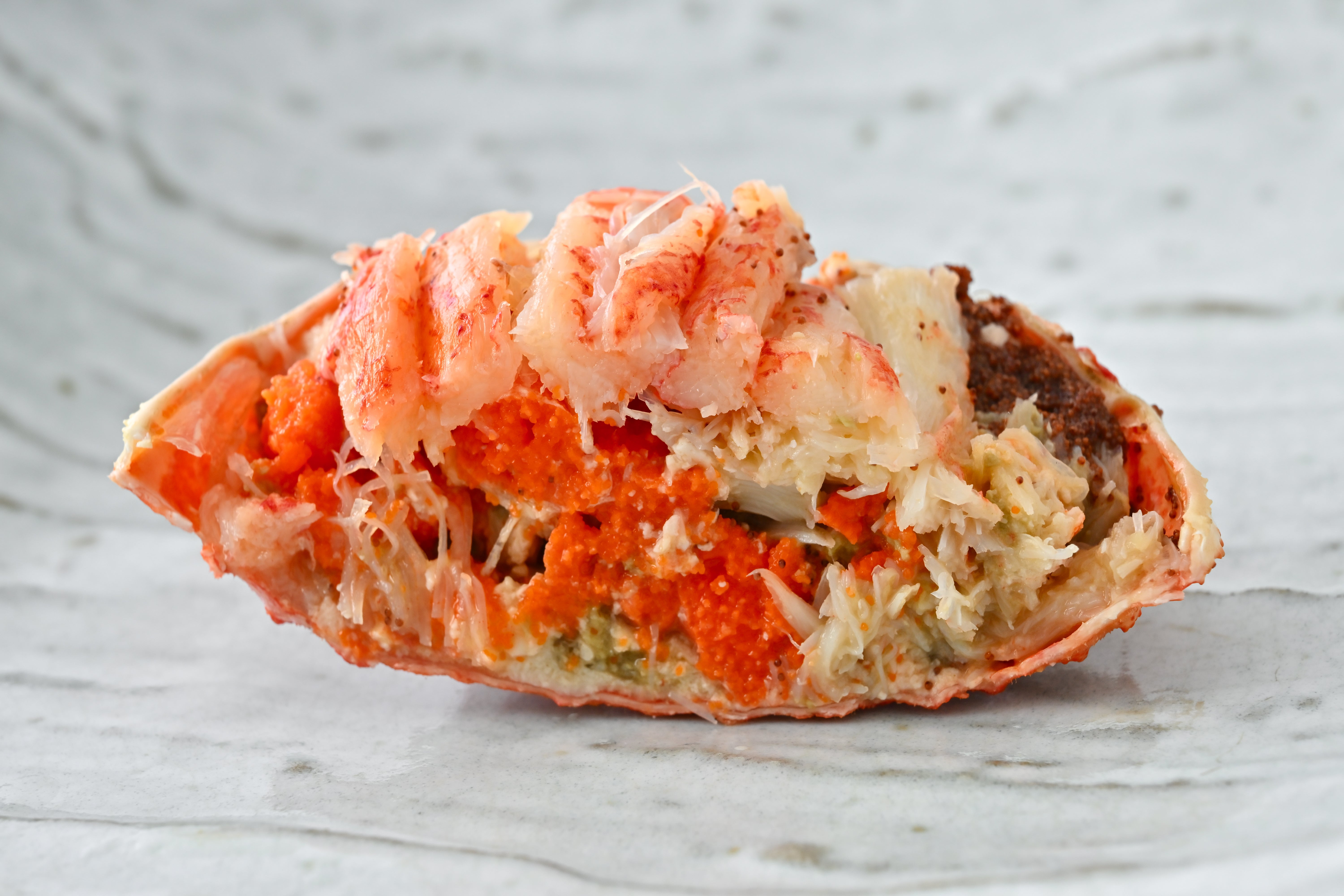 北海道産オオズワイガニ甲羅盛 夫婦セット（オス：1個／メス：2個